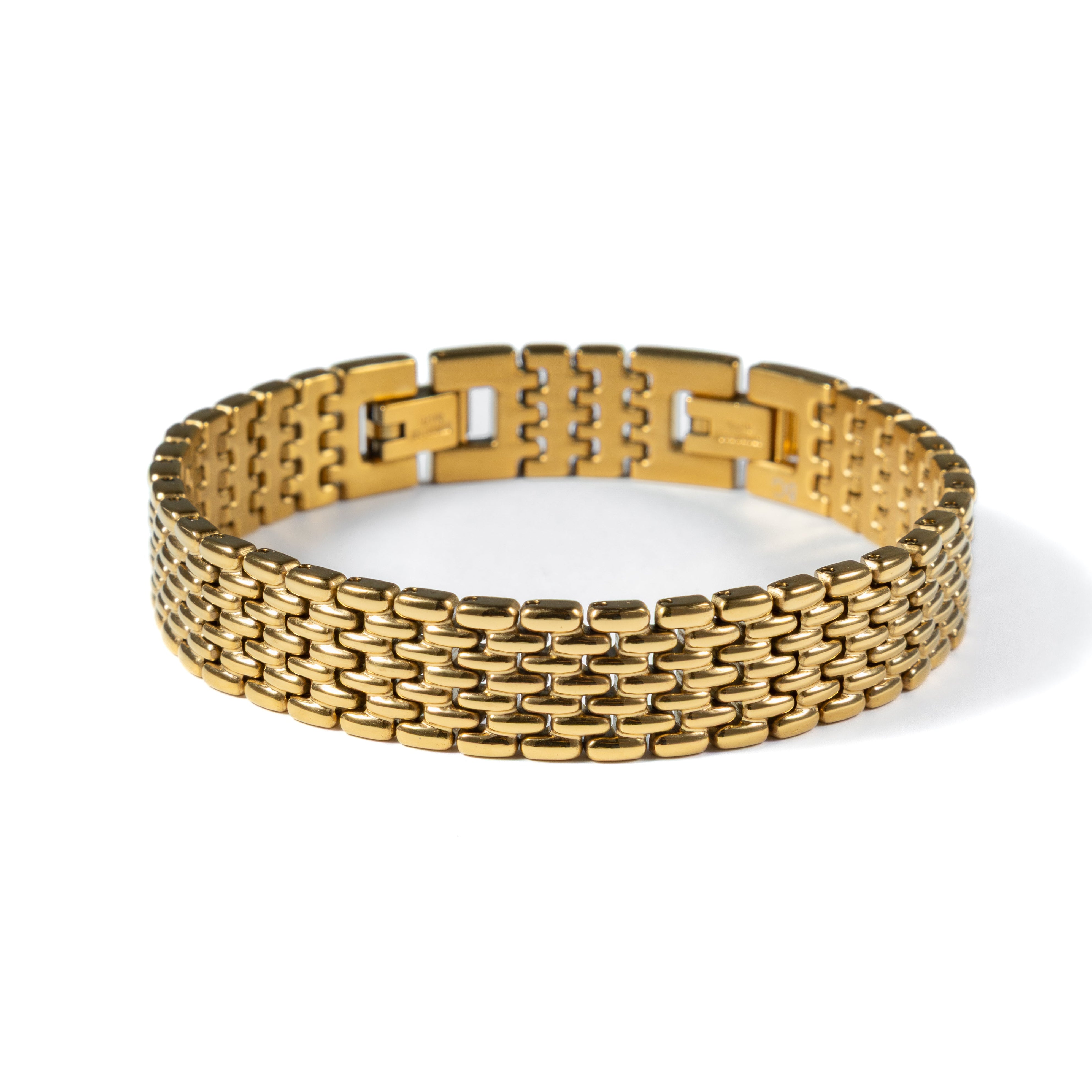 Waterproof Chunky Gold Bracelet