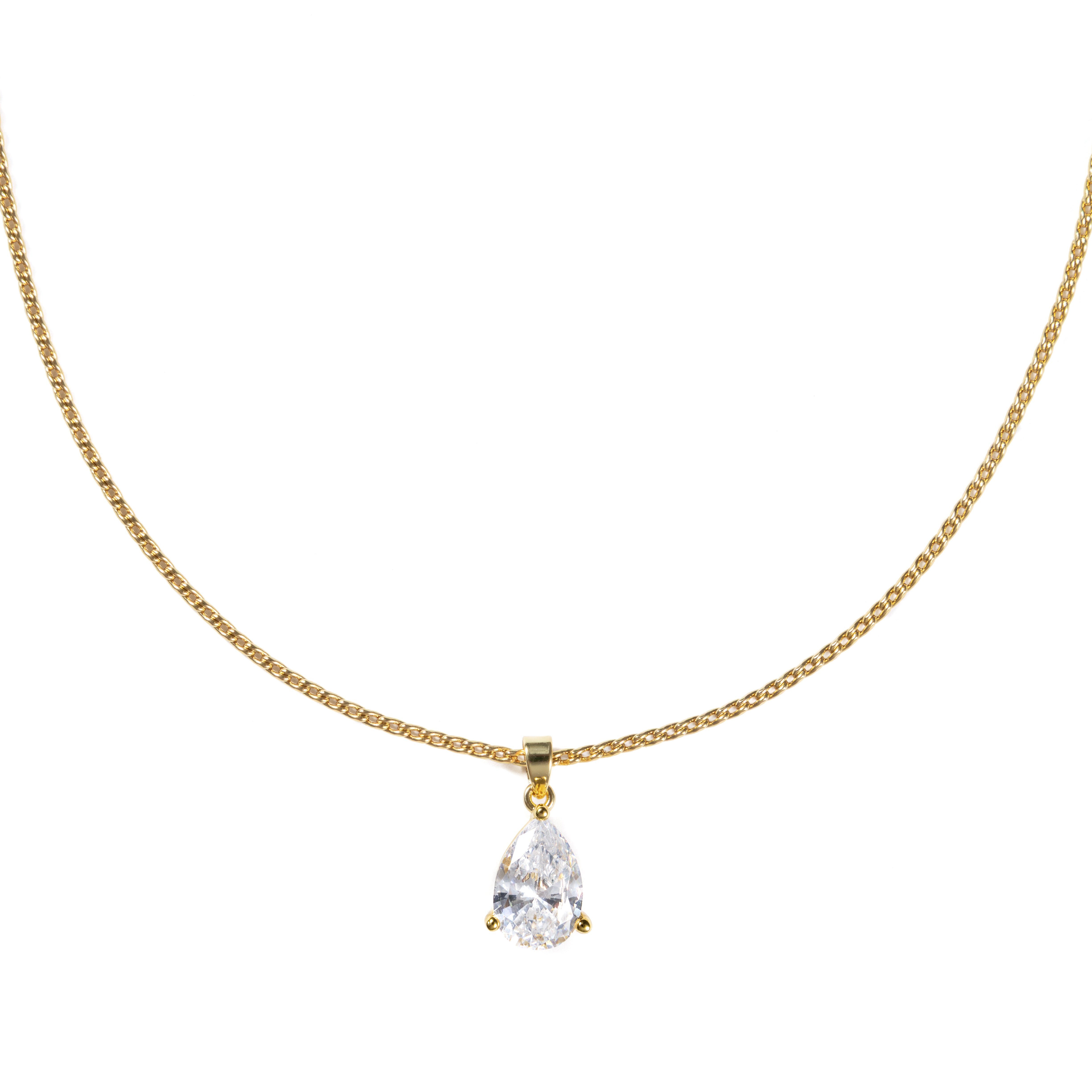 The Pear Pendant Necklace