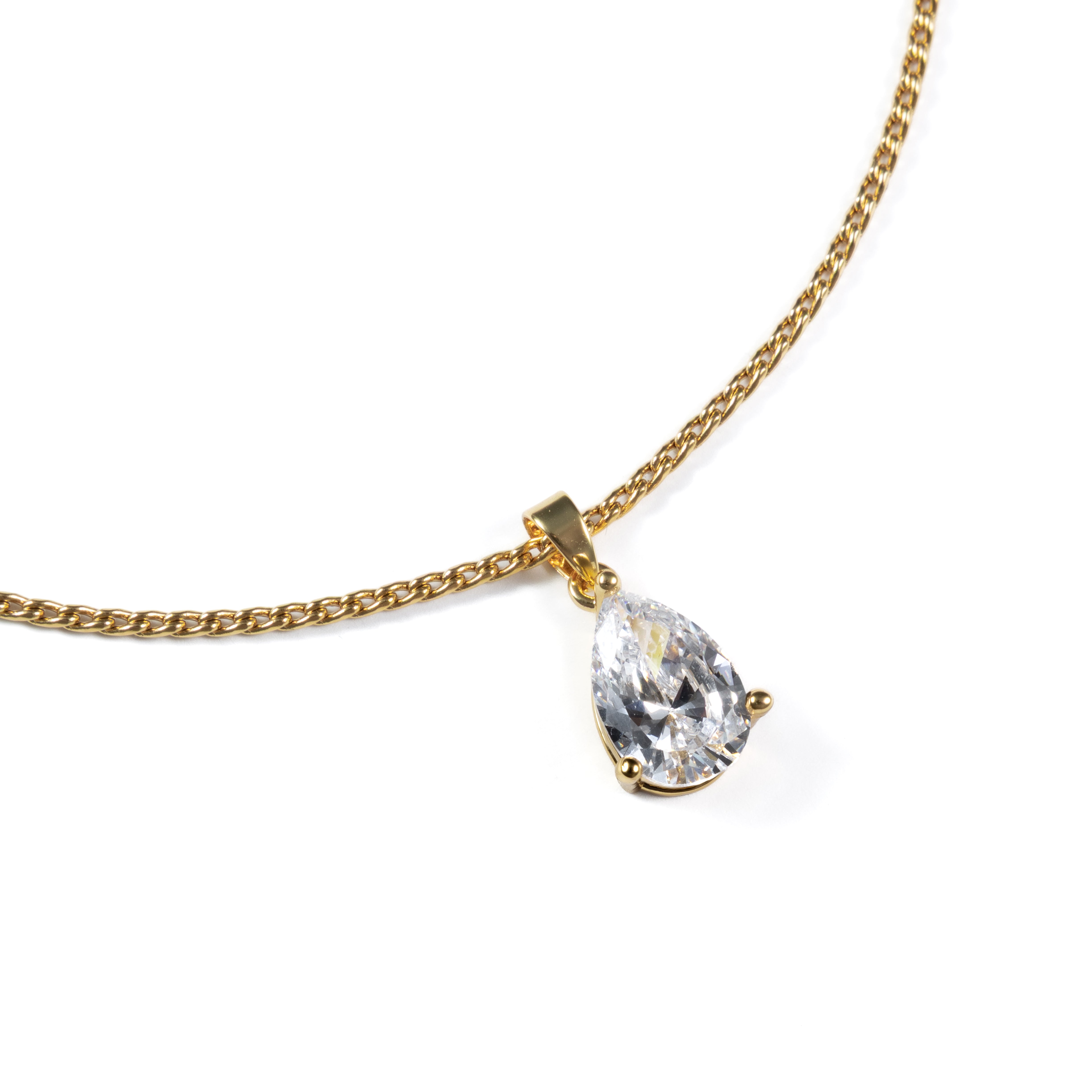 The Pear Pendant Necklace