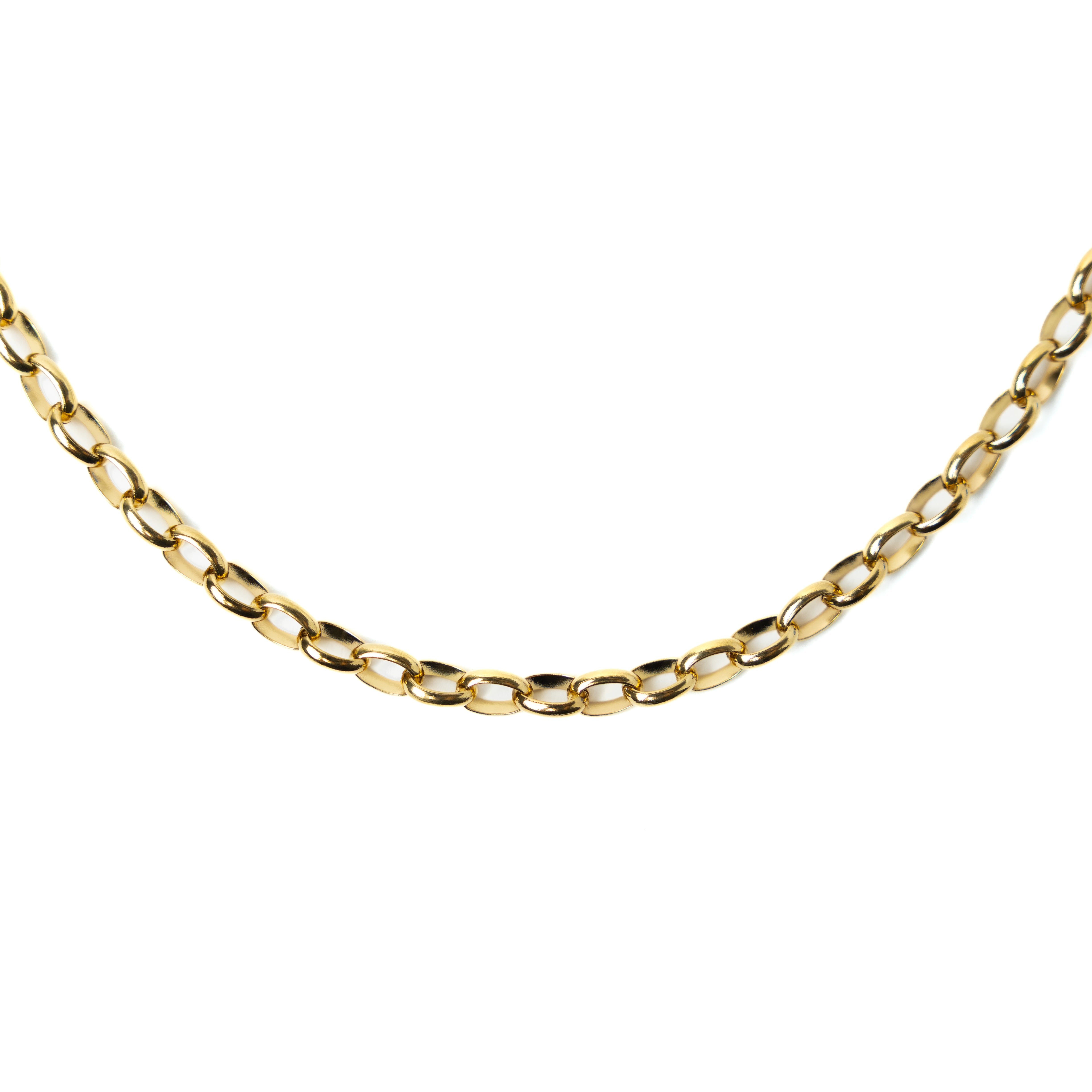 Waterproof Gold Chunky Link Chain