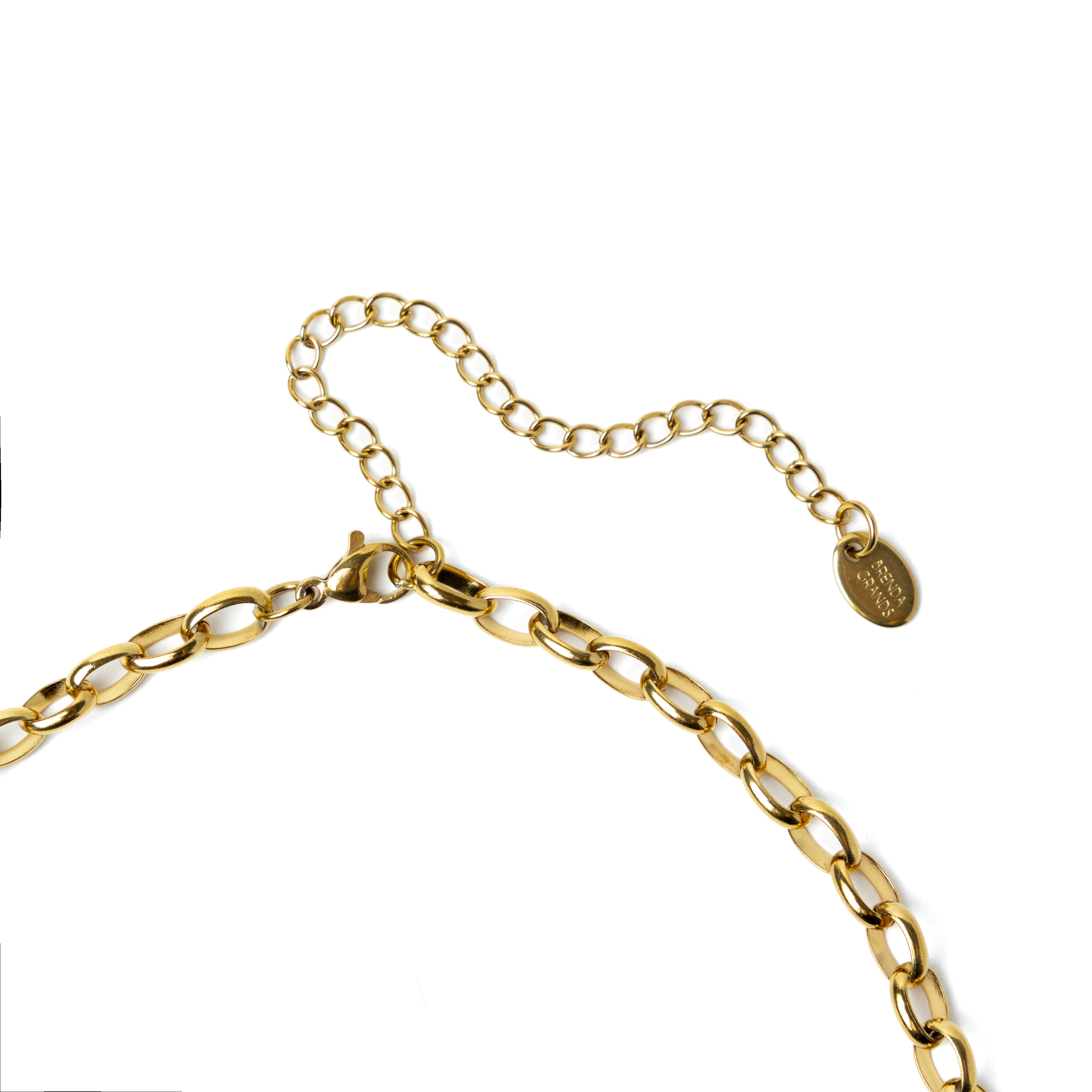 Waterproof Gold Chunky Link Chain