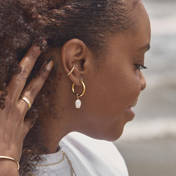 24K Gold Warrior Ear Cuff