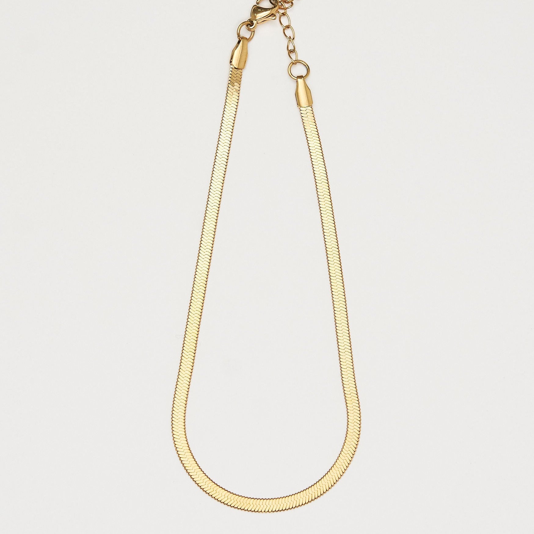 Herringbone Anklet
