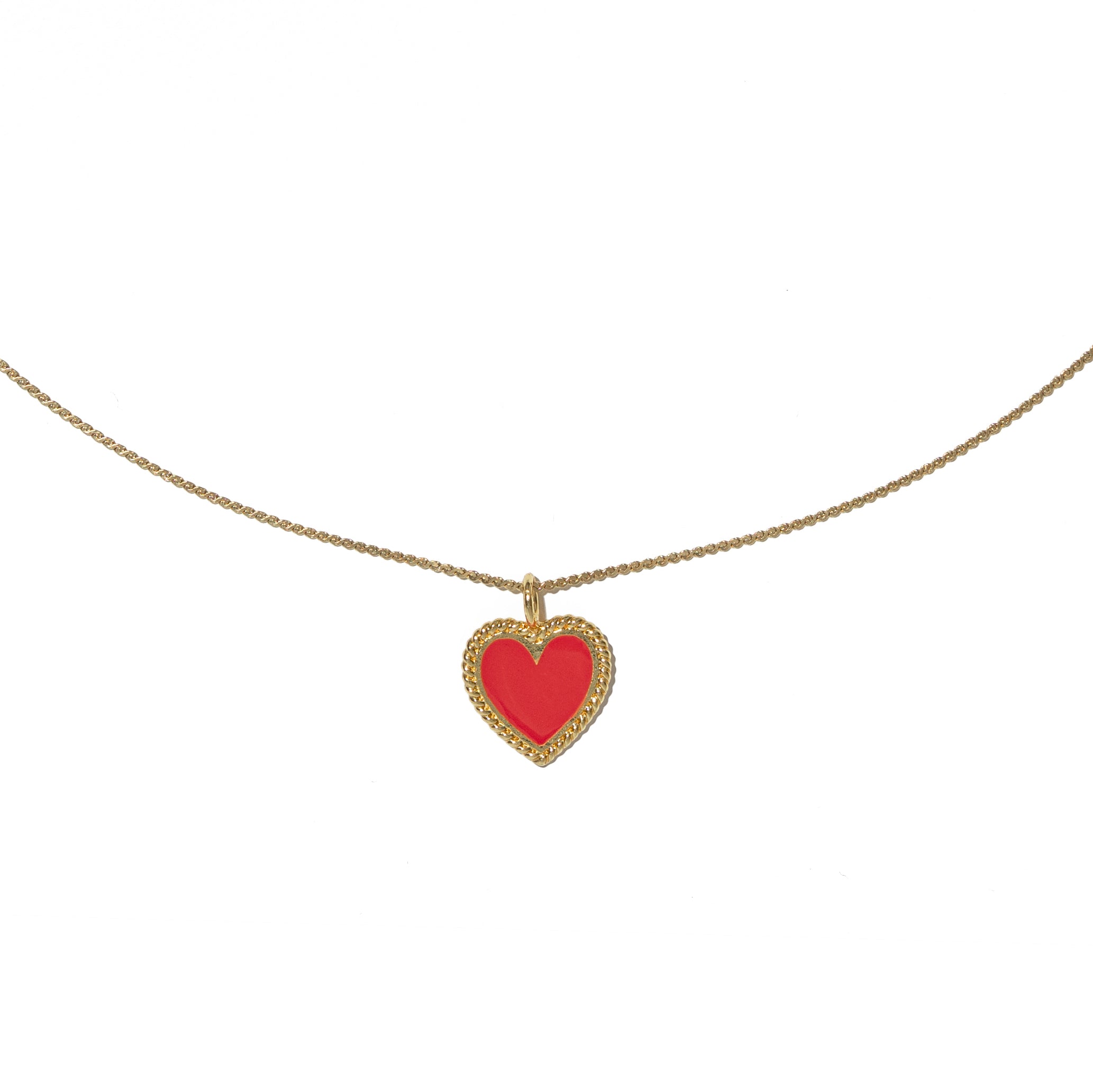 Red Heart Necklace