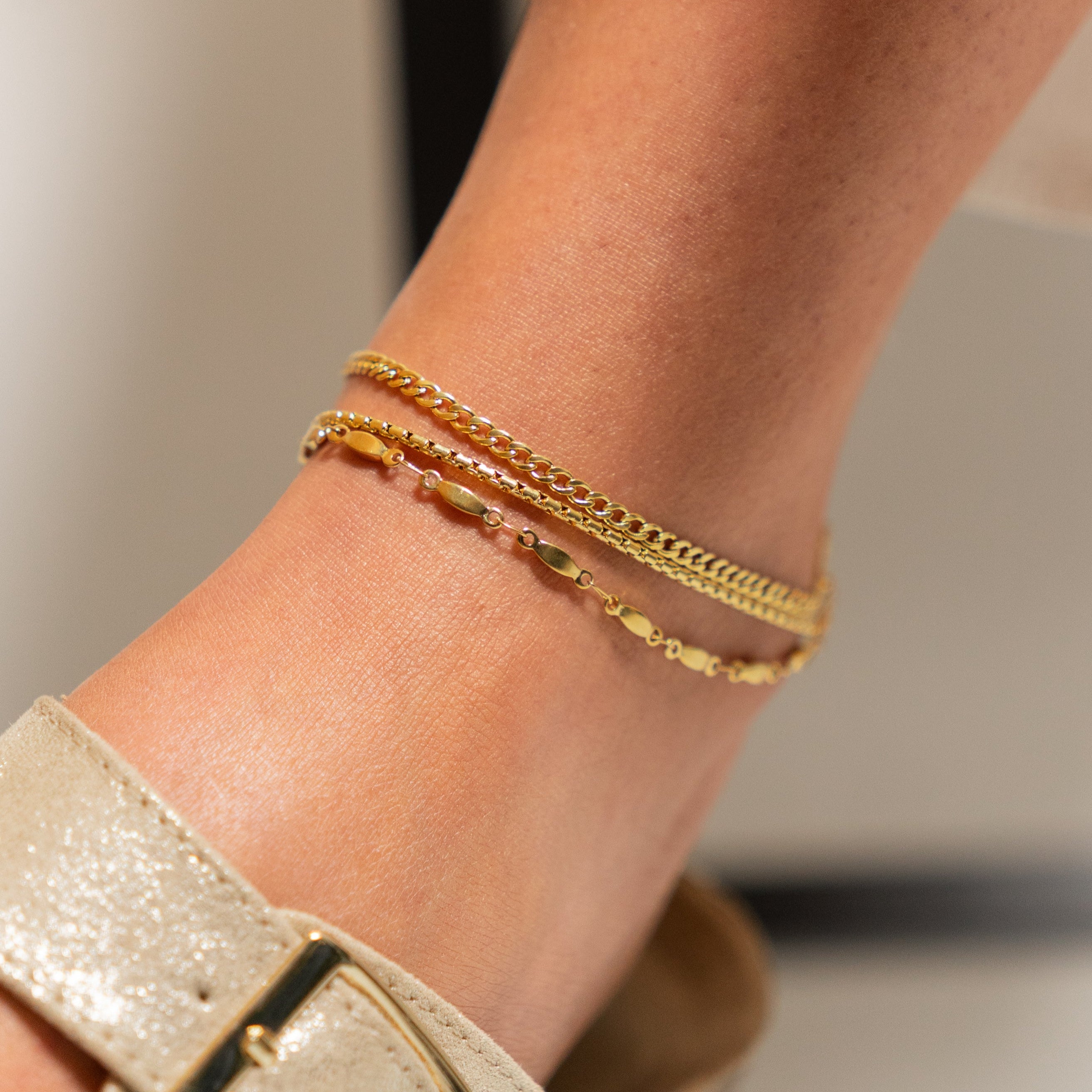 Waterproof Triple Layered Anklet