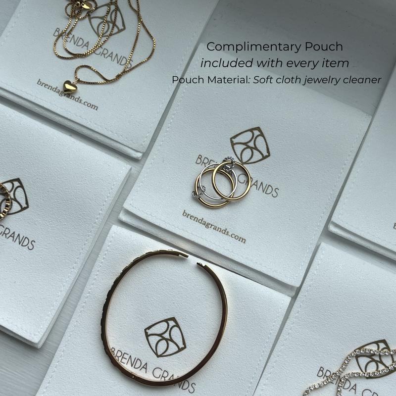 24K Gold Hammered Heart Studs