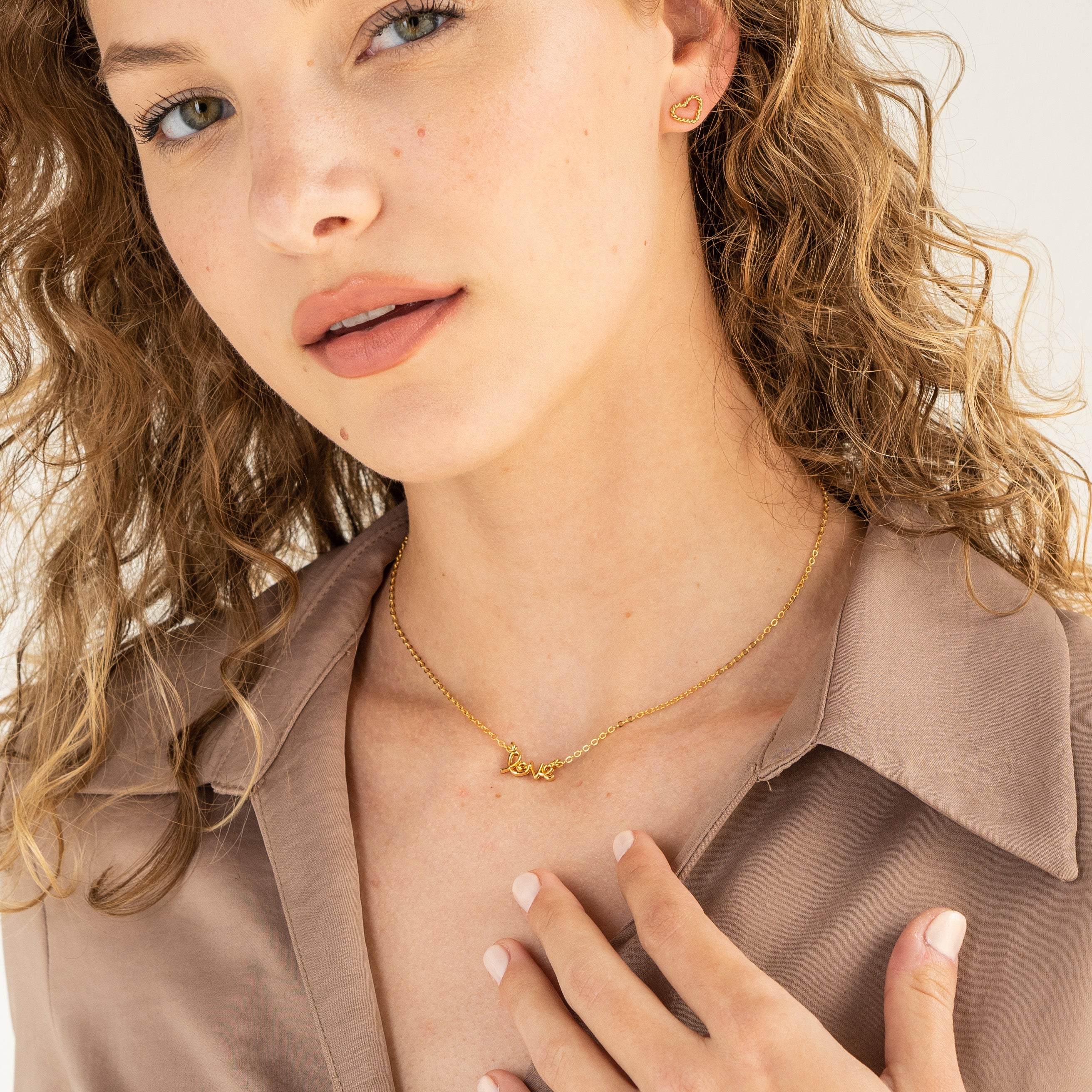 Heart Drop Earrings