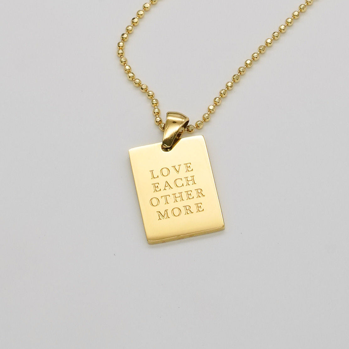 Love Each Other Necklace