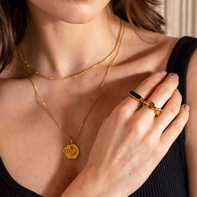 Black Bar Ring