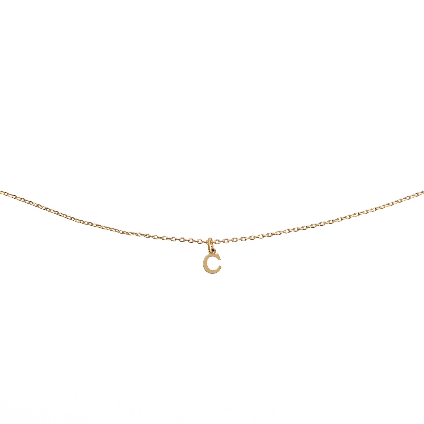 SALE Dainty Love Initial Necklace