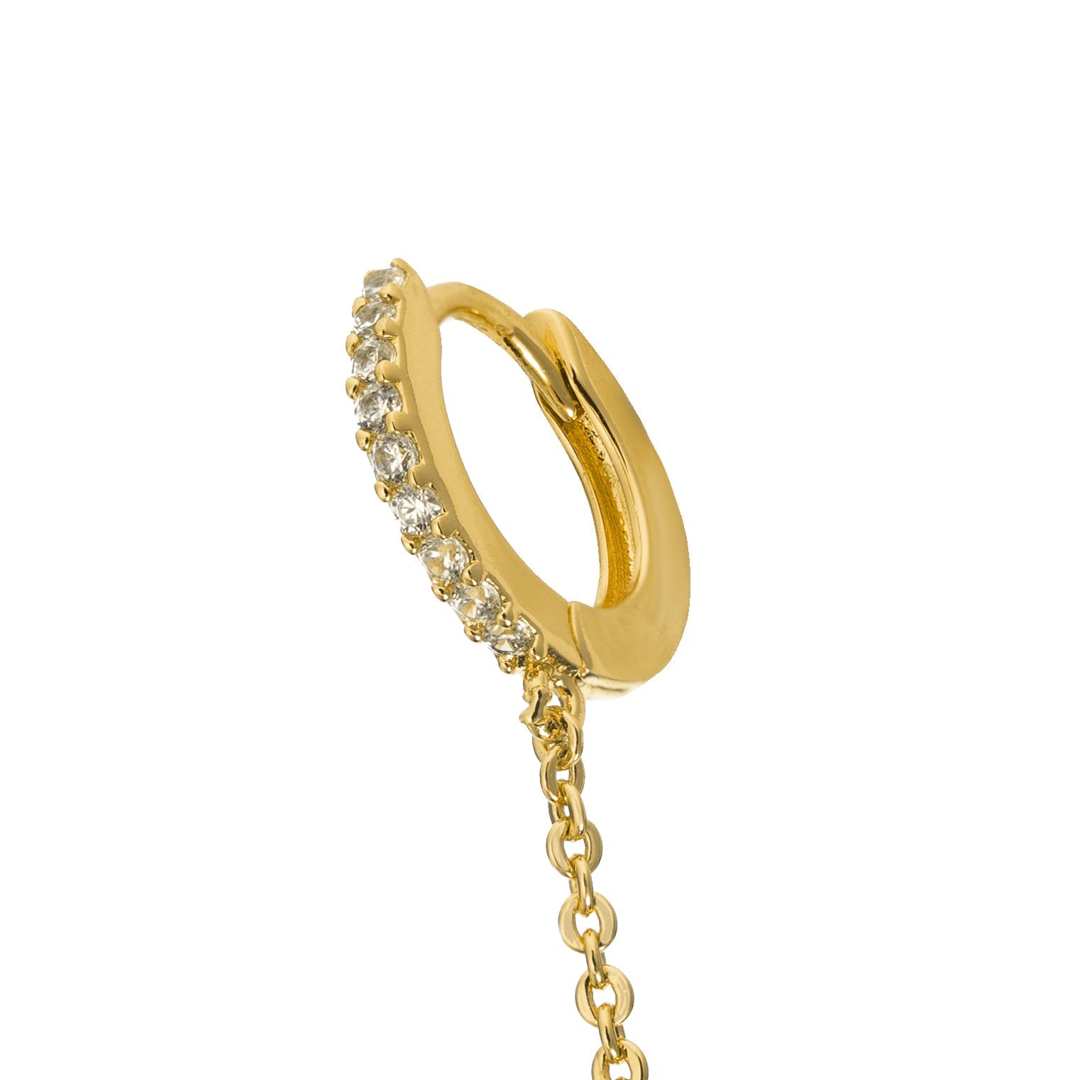 Double Huggies With Chain Single
