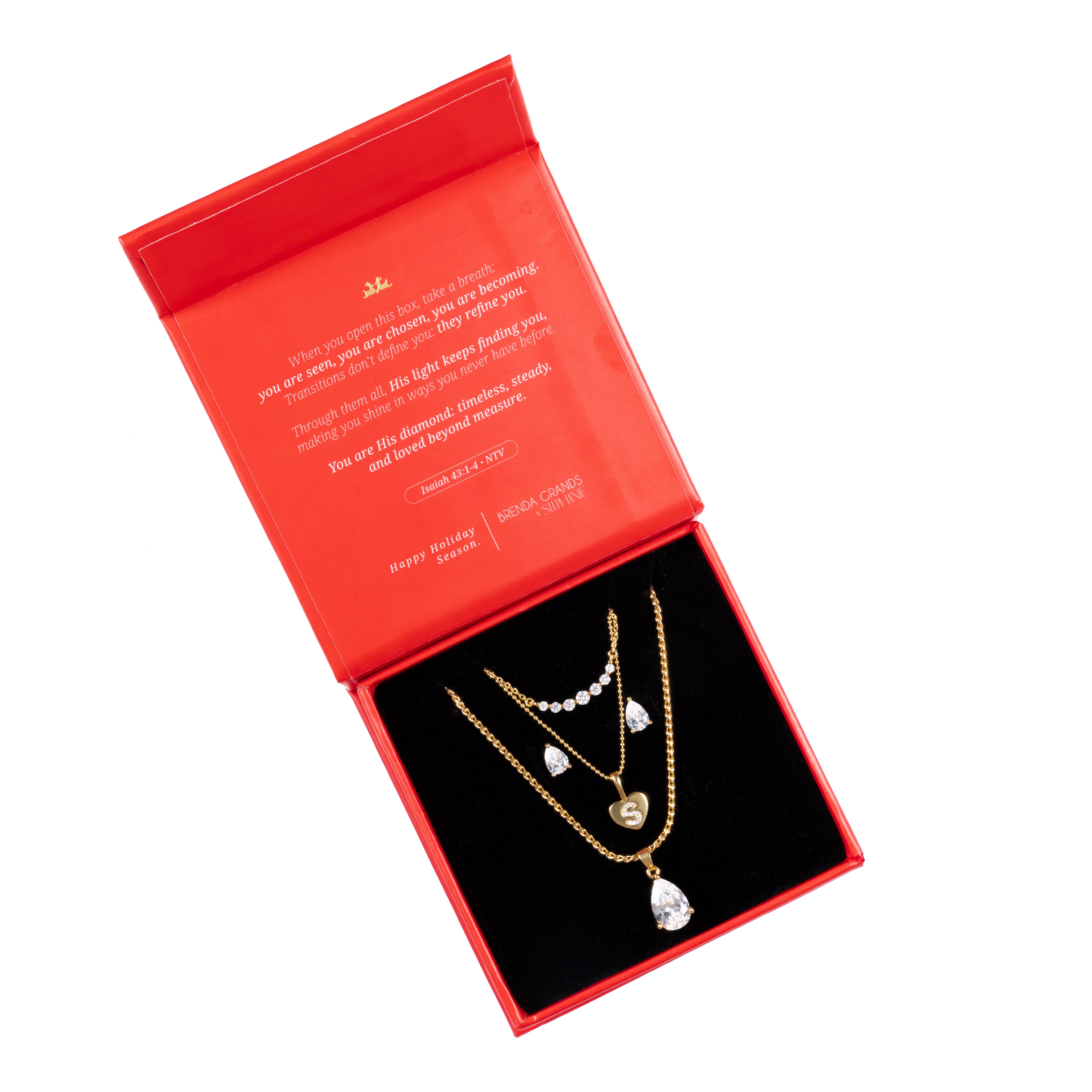 Bundle One -  4 products Pick your letter