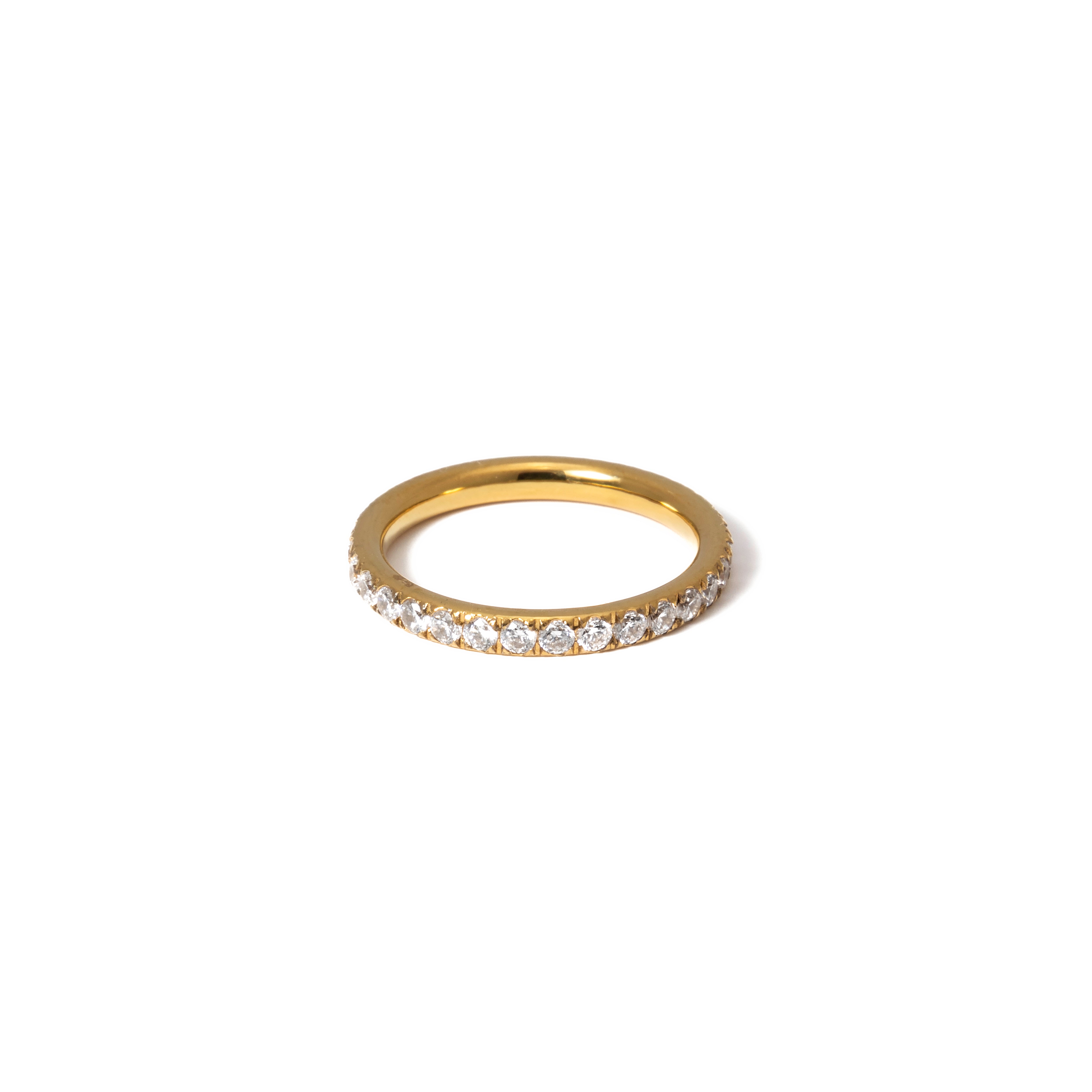 Waterproof Dainty Diamond Stacking Ring