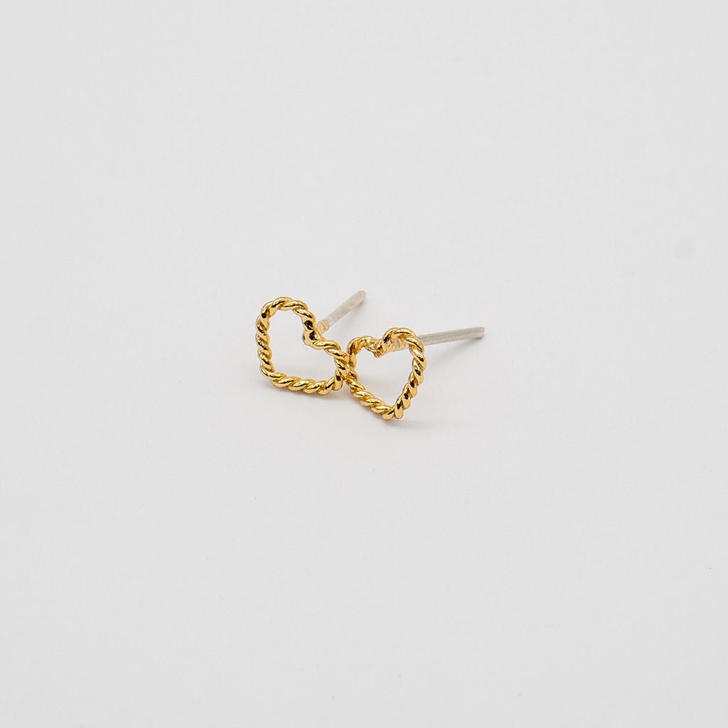 Heart Drop Earrings