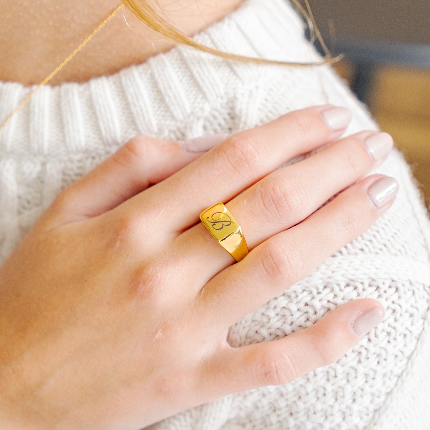 Personalized Signet Ring