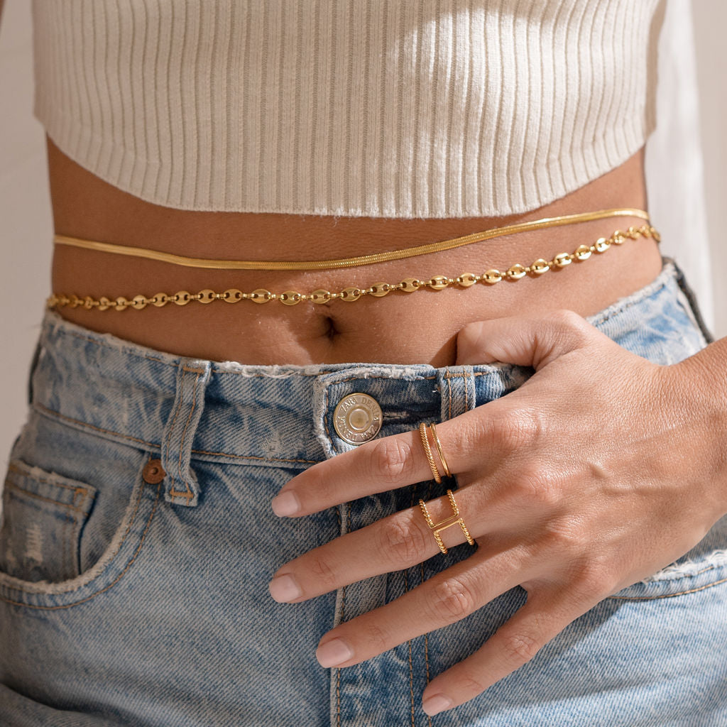 Snake Belly Chain