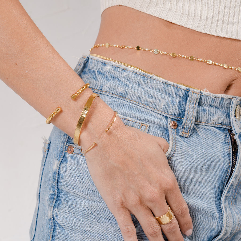 Waterproof Pearl Belly Chain