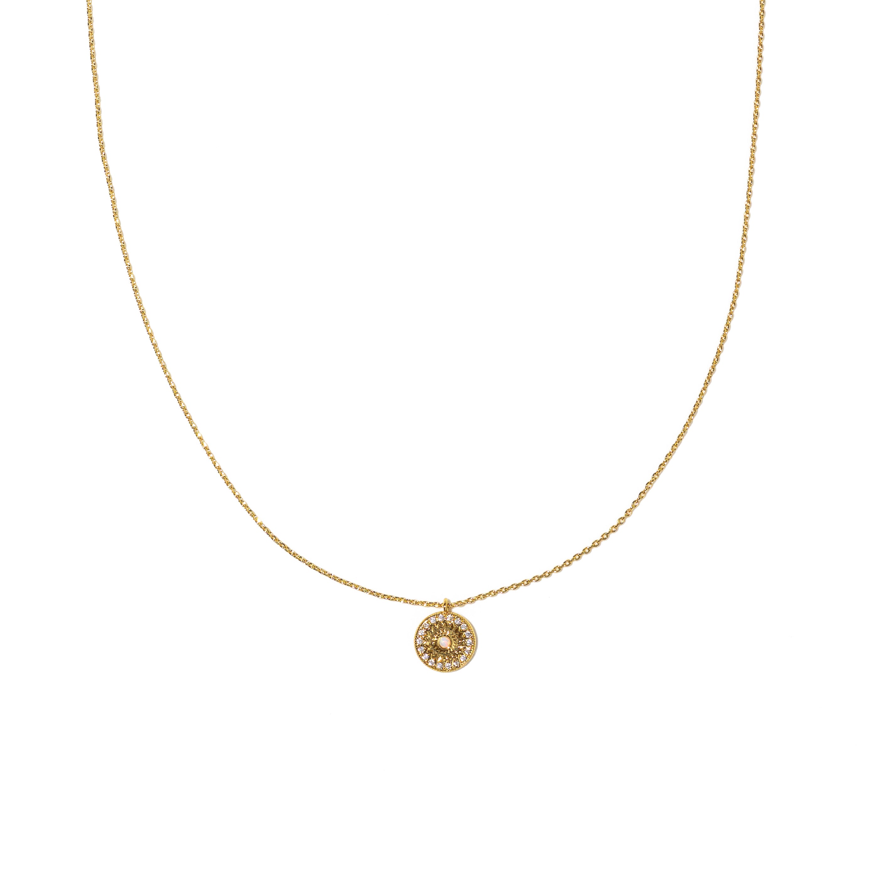 Sun Opal Necklace