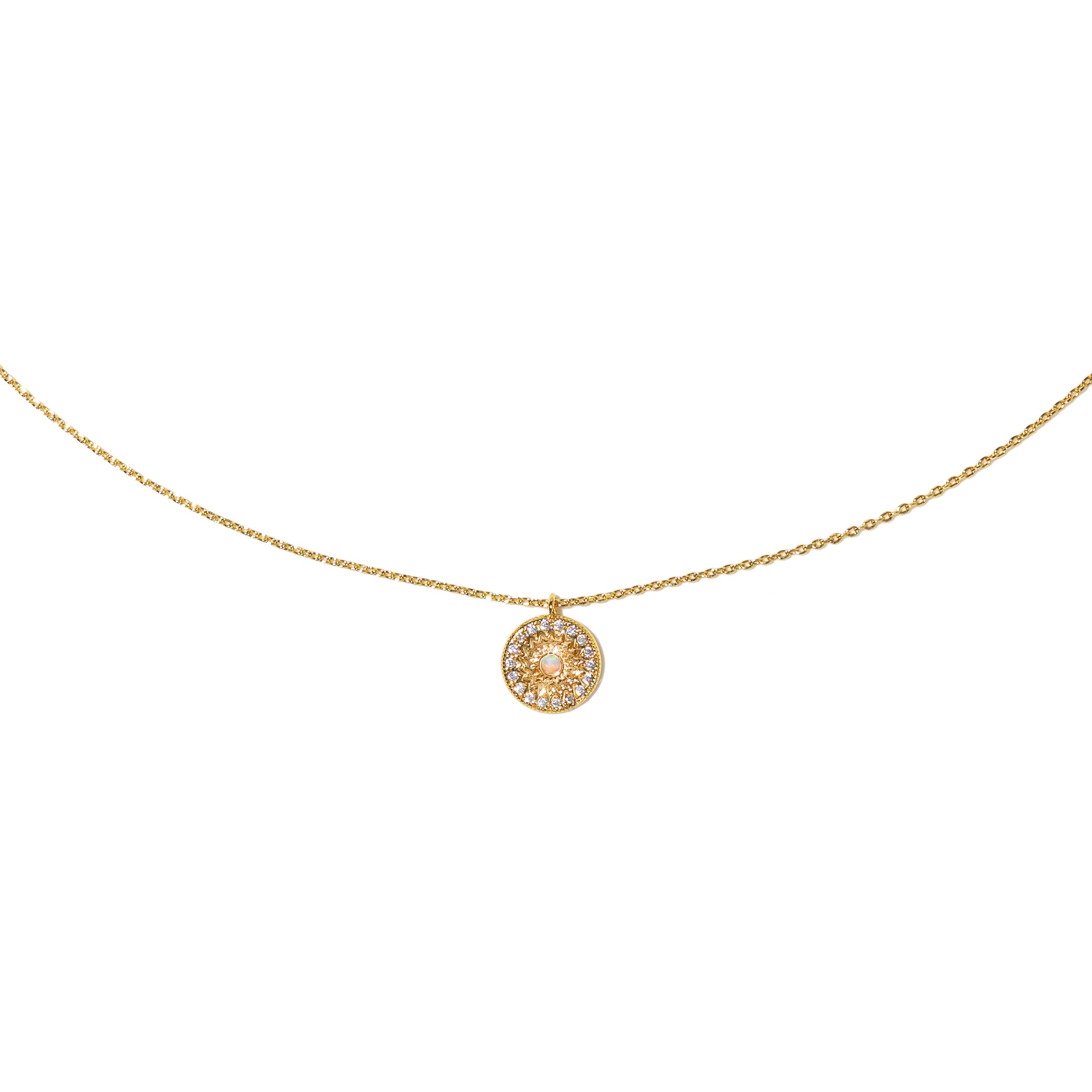 Sun Opal Necklace