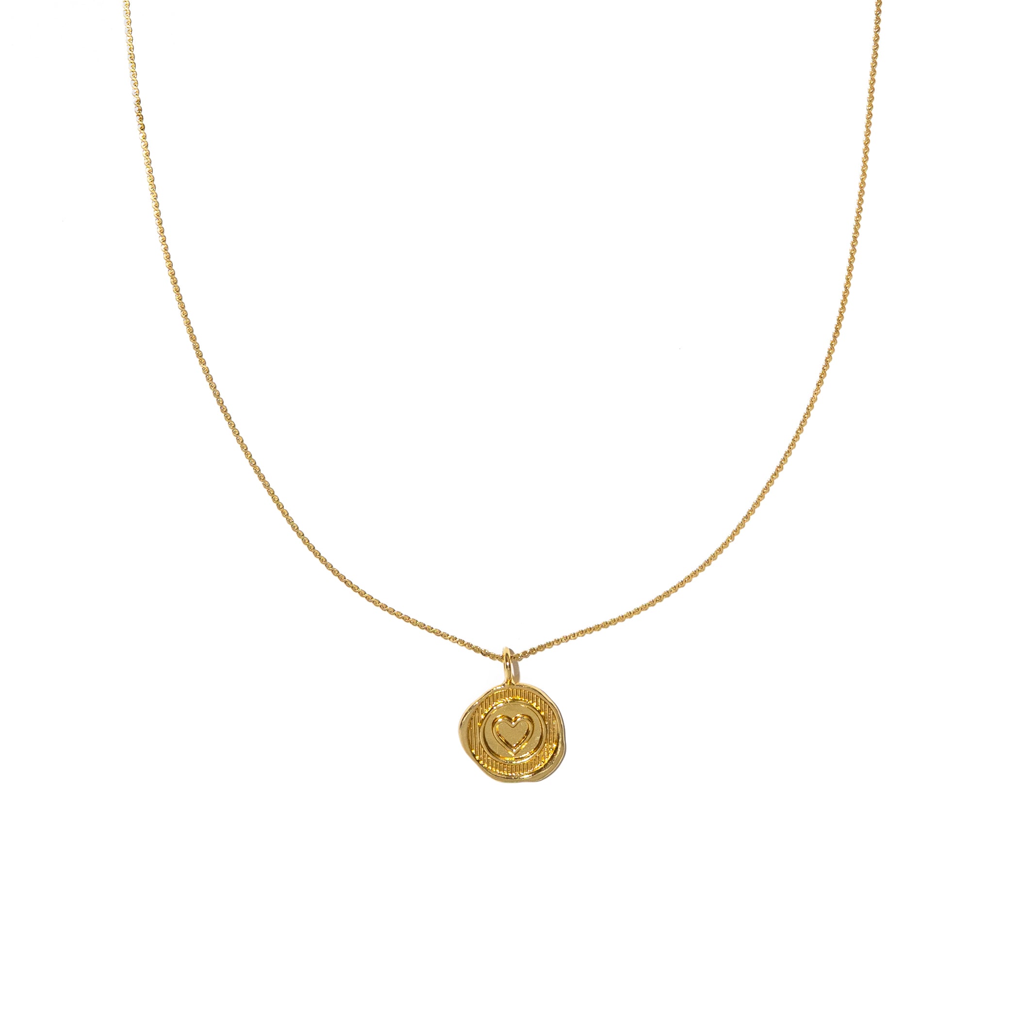 Sealed with Love Medallion - Heart