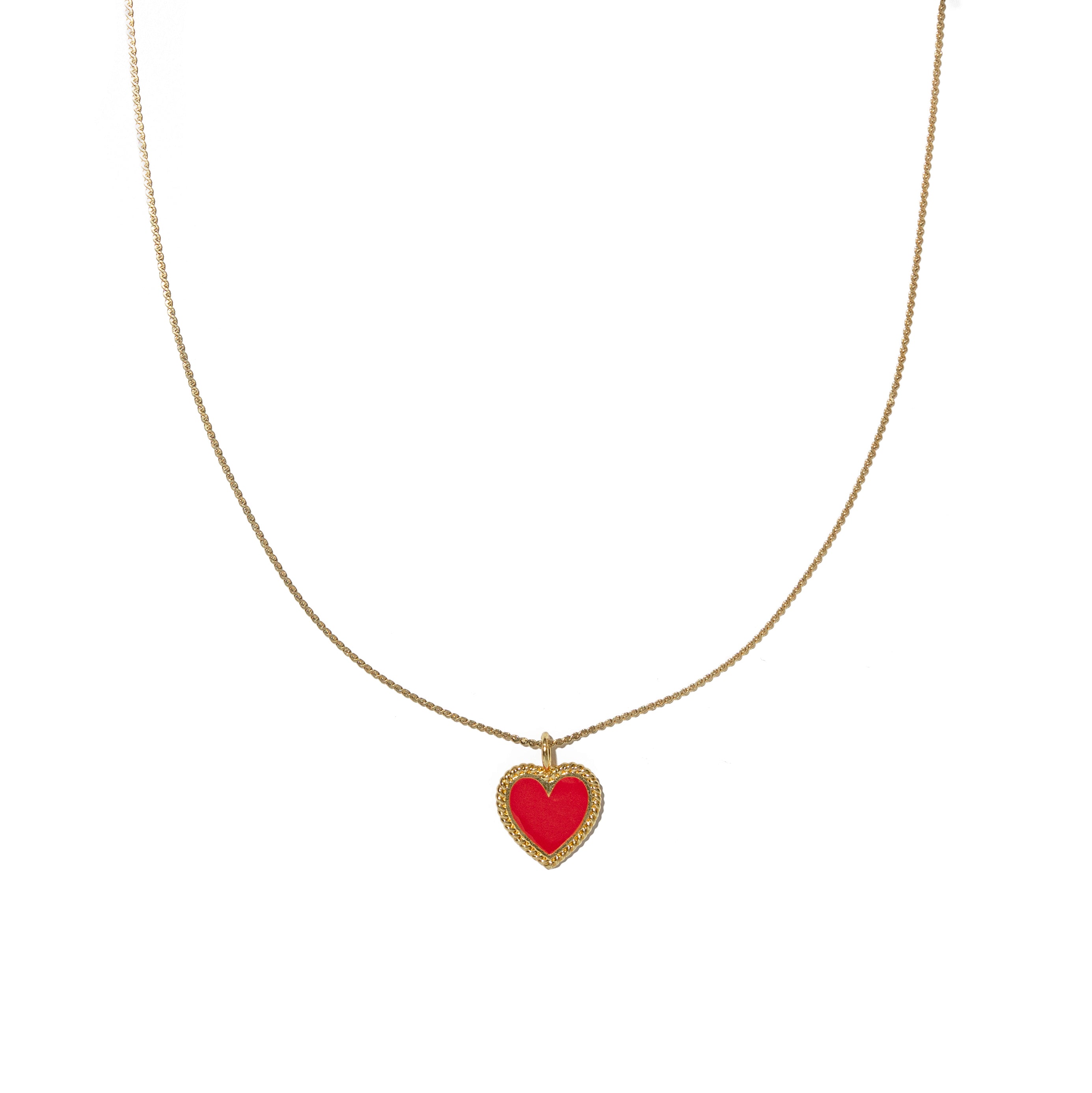 Red Heart Necklace