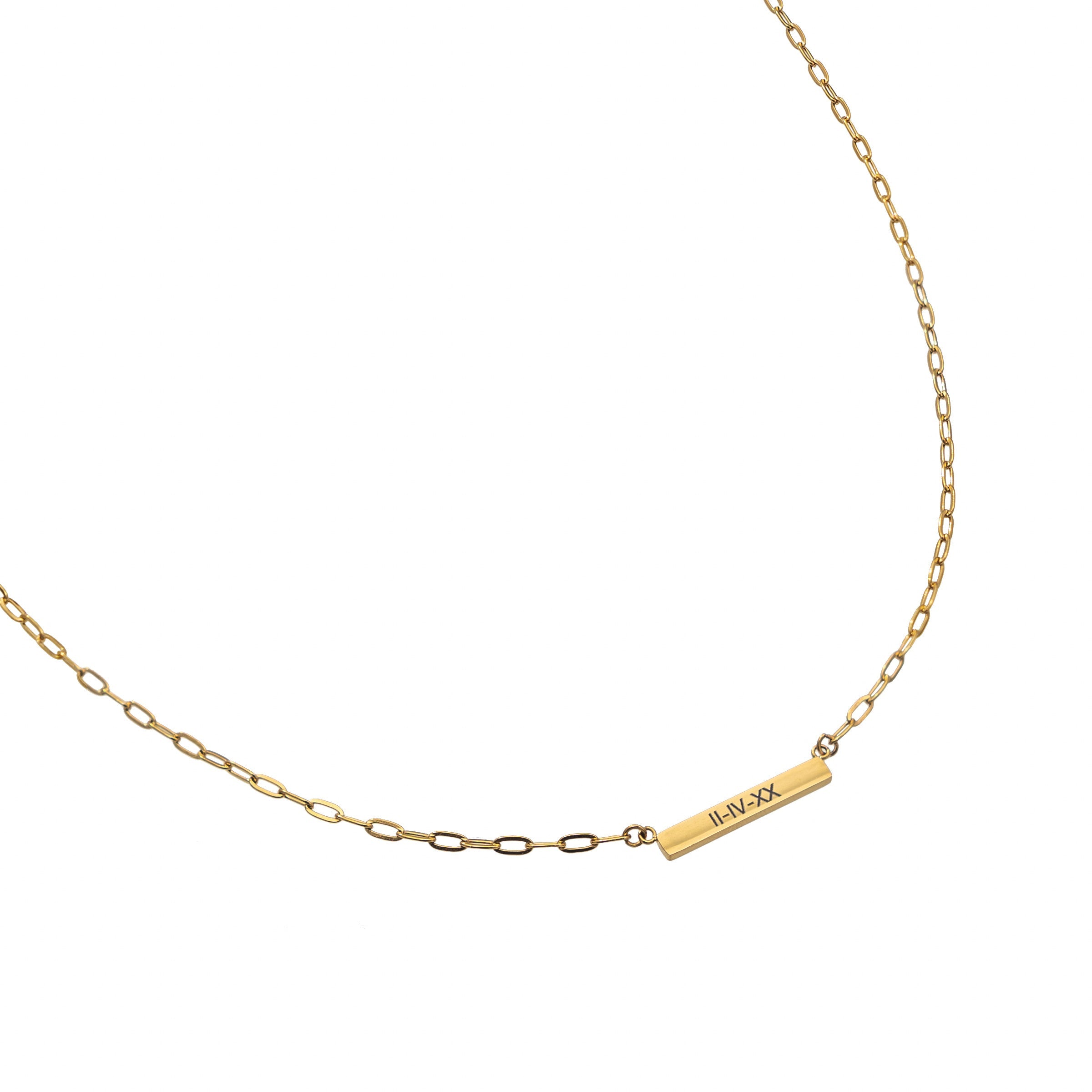 Personalized Bar Necklace Mini