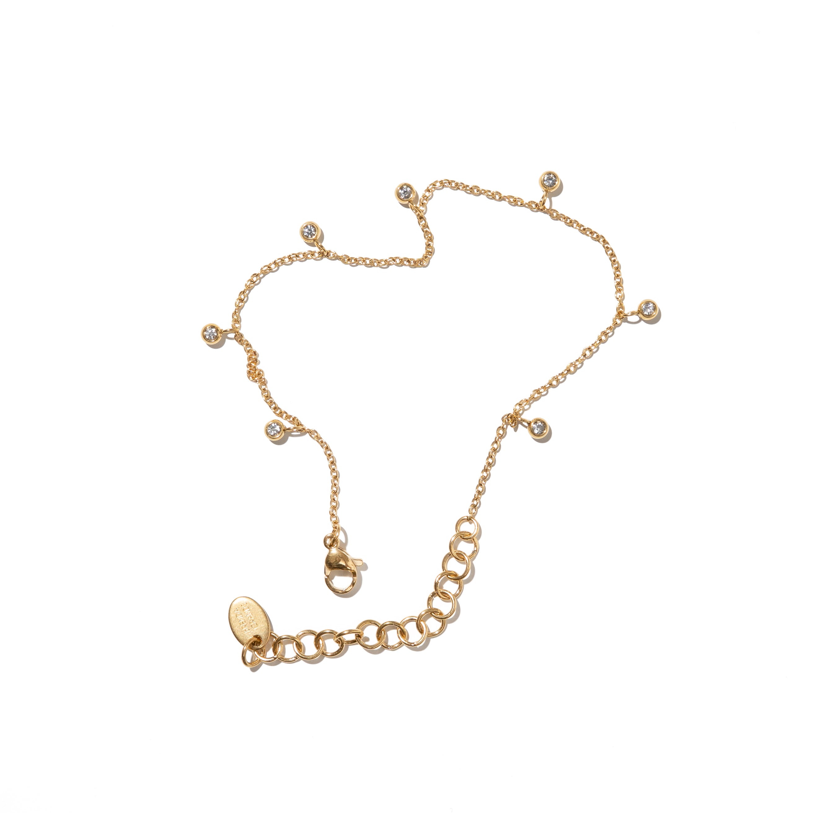ANKLET WITH CRYSTALS