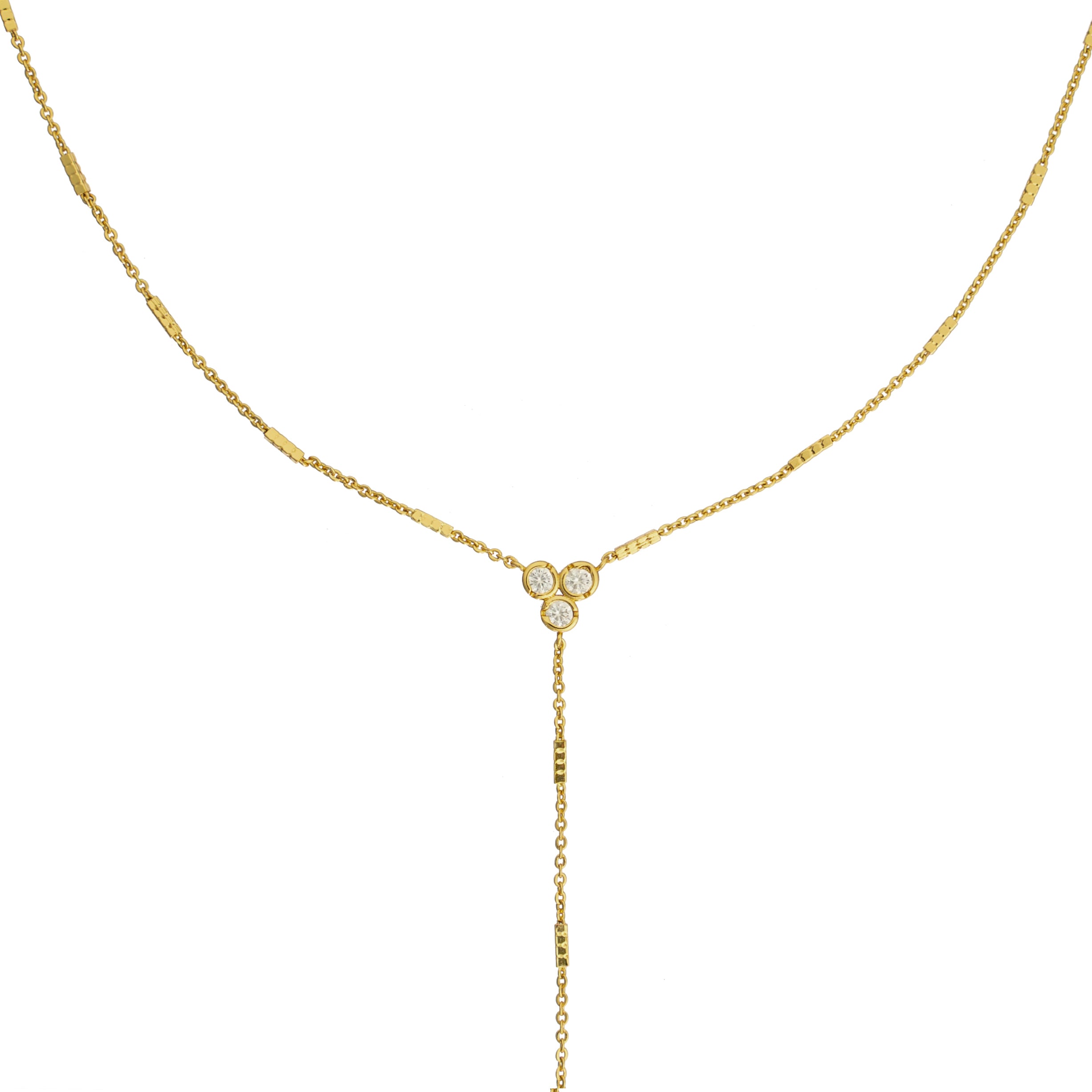 Shiny Lariat Necklace