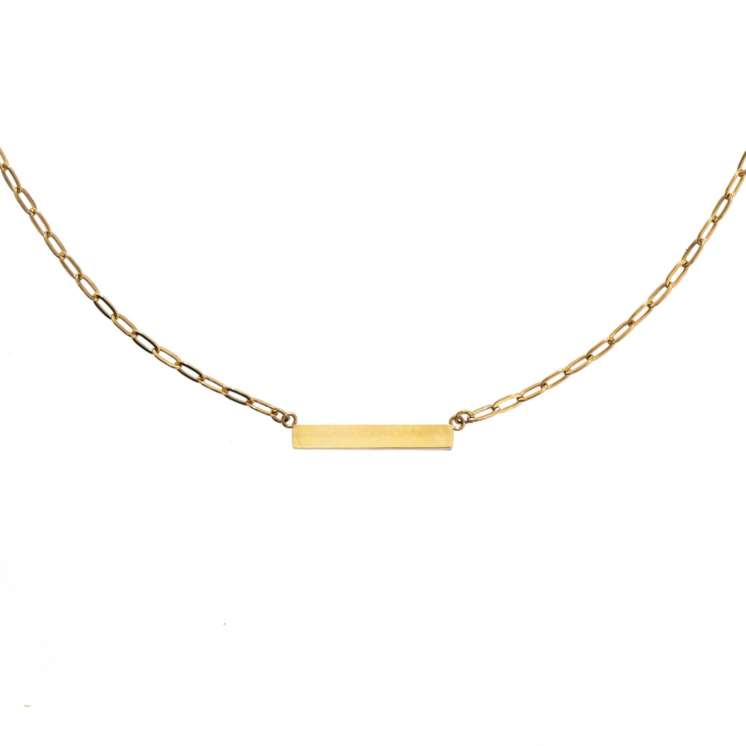 Personalized Bar Necklace Mini