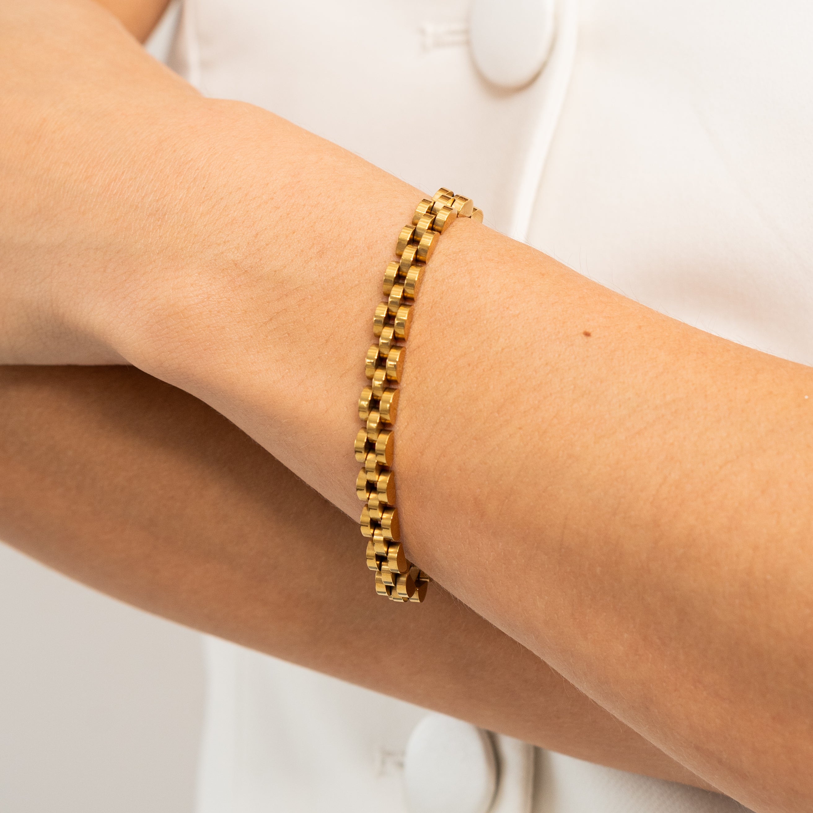 Dainty Watch Band, Gold