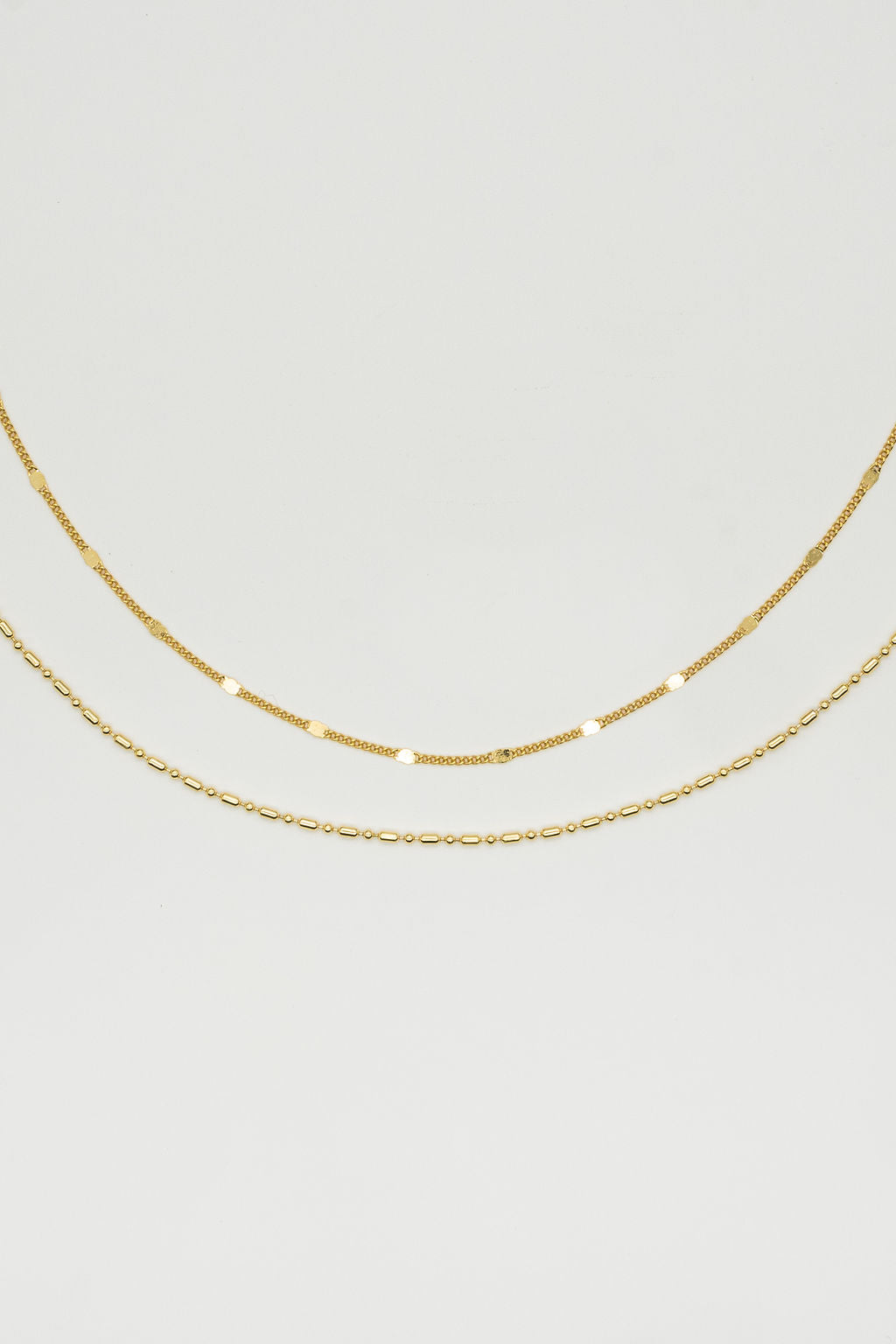 Dainty Layered Sparkle Choker