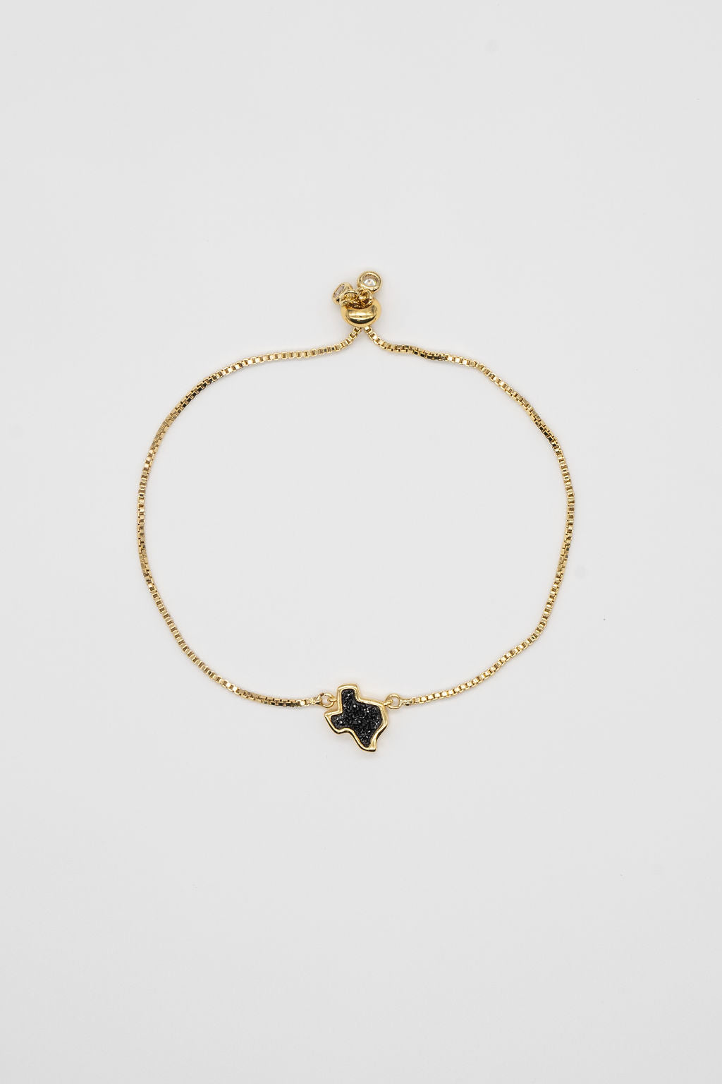 Texas Druzy Bracelet in Black