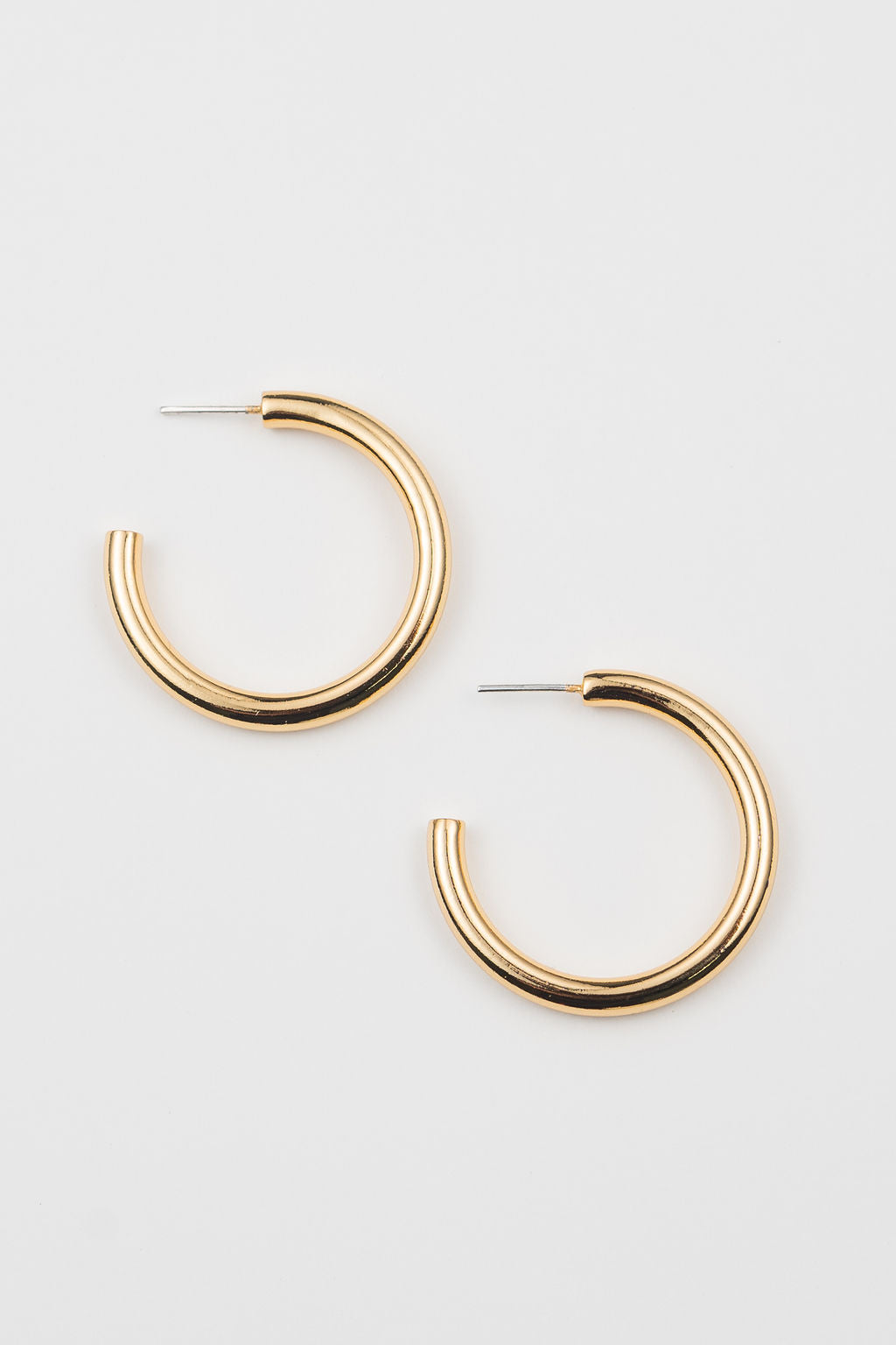 Chunky Tube Hoops Medium