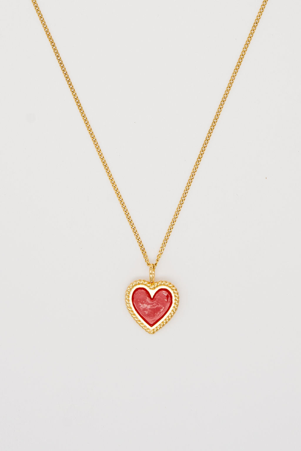 Red Heart Necklace